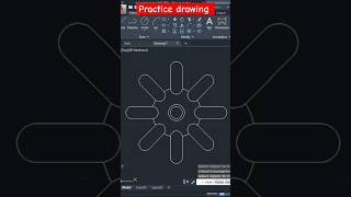 Autocad practice drawing  Mechanical  autocad 2d  autocad in hindi [upl. by Layor720]