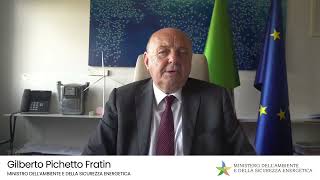 Contributo Min Pichetto Fratin  MASE  Biometano per la mobilità sostenibile  Convegno Federmetano [upl. by Geldens]