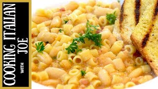 Pasta e Fagioli  Cooking Italian with Joe [upl. by Ttnerb]