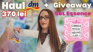 Haul DM de 370 de lei 💖  GIVEAWAY Set Essence Current Mood Feeling Cute 🎉🎁 [upl. by Atteve]