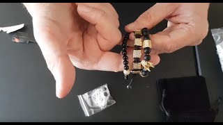 TASSETI BRACELETS  LUNETTE HOMME UNBOXING✊📿 [upl. by Huston887]