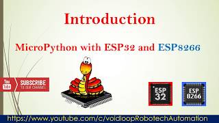 01 Introduction MicroPython with ESP32 amp ESP8266 [upl. by Saibot54]