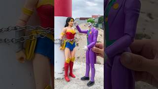 Spiderman saves girlfriend from Joker  Funny Toys [upl. by Vaas]