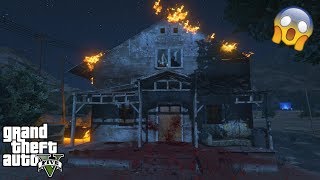 GTA 5  The SCARIEST HOUSE Ever haunted [upl. by Alim]