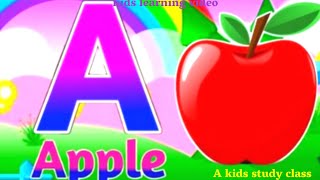 ABC Phonic Song  Toddler Learning Video Songs A for Apple Nursery Rhymes Alphabet Song for Kids [upl. by Barbara-Anne]