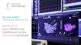 RYTHMOLOGIE La robotique pour lablation par radiofréquence des arythmies cardiaques [upl. by Lyontine]