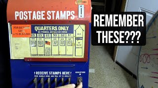 Postage Stamp Machines and Mailboxes [upl. by Matheny]