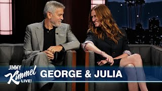 George Clooney amp Julia Roberts on Becoming Friends Pulling Pranks amp New Movie Ticket to Paradise [upl. by Salita]