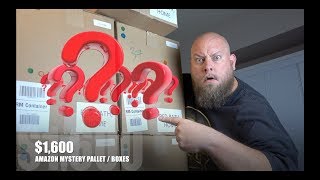 Amazon Customer Returns Pallet Purchased for 1600  Find Out What Is In It [upl. by Dnalrag]