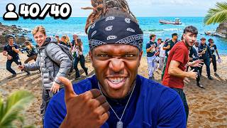 SIDEMEN ULTIMATE HIDE amp SEEK ON AN ISLAND vs 40 YOUTUBERS [upl. by Angi834]