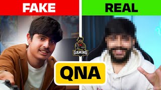 AJJUBHAI REAL FACE REVEAL  QampA  TOTAL GAMING [upl. by Martin]