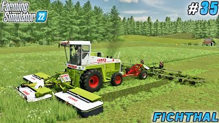 Power Up Haymaking with CLAAS Machinery  Fichthal V2 Farm  Farming simulator 22  Timelapse 35 [upl. by Rana]