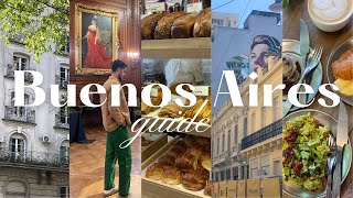 The ULTIMATE Buenos Aires Travel Guide  BEST Things to do Restaurants amp MORE [upl. by Gagnon965]