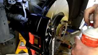 How to Bleed CorkSport Big Brake Caliper Kit [upl. by Lucinda147]