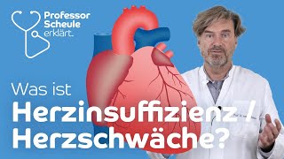 Was ist Herzinsuffizienz bzw Herzschwäche – Professor Scheule erklärt einfach [upl. by Khalil]