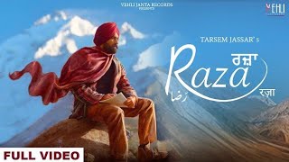 Raza  Tarsem Jassar Official Video  New Punjabi Songs  MixSingh  Latest Punjabi Songs 2022 [upl. by Vandyke]