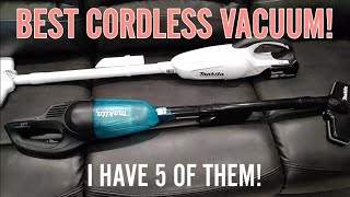 Makita 18v Cordless Vacuum Review The one BTBRV says I love True or False [upl. by Ynohtnanhoj]