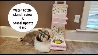 DOG WATER BOTTLE STAND REVIEW [upl. by Vere646]