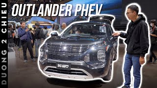 Mitsubishi Outlander PHEV 2023  to đẹp xịn  Japan Mobility Show 10 [upl. by Adihsar]