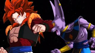 LF SUPER SAIYAN 4 GOGETA Vs BEERUS Extreme COOP Battle  Dragon Ball Legends [upl. by Adekahs]