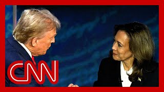 Mustwatch moments and analysis of Trump and Harris’s first presidential debate [upl. by Eiuqcaj]