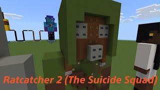 Minecraft Ratcatcher 2 The Suicide Squad Statue Tutorial [upl. by Carri]