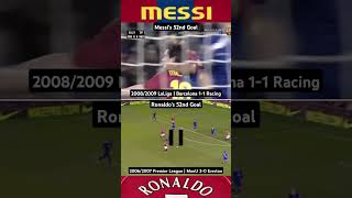 Messi Vs Ronaldo Goals52nd messi ronaldo goat goals [upl. by Yrrehc]