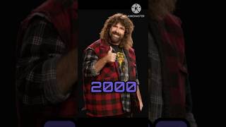 😱MICK FOLEY EVOLUTION 1964—2024😱mickfoley wcw raw wwe wrestling johncena therock roman [upl. by Ayanal]