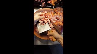 The process of selling roasted bacon cooked food with Chinese characteristics [upl. by Atnahc59]