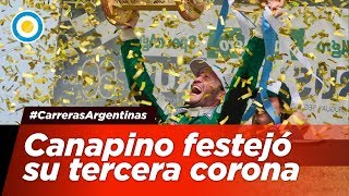 Agustín Canapino festejó su tercera corona  CarrerasArgentinas [upl. by Spindell]