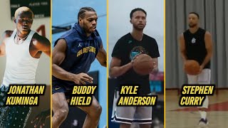 Golden State Warriors OFFSEASON WORKOUT 2024 Steph Curry Kuminga Anderson Hield Looney [upl. by Erdnassak605]