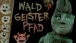 Waldgeisterpfad in Durmersheim an der Triftstrasse 2023  ein Wald voller Geister Gespenster Monster [upl. by Namhar]