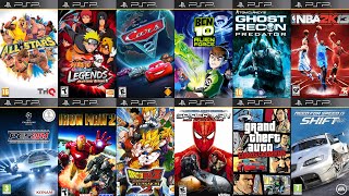 Top 25 Best PSP Games of All Time  Best PPSSPP Games [upl. by Aken]