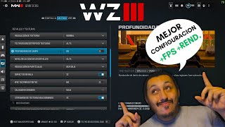 MEJOR CONFIGURACION GRAFICA NVIDIA  WARZONE 30 RTX3060ti [upl. by Lenoyl]