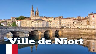 NIORT THE FRENCH CAPITAL OF MUTUAL INSURANCE AND BANK COMPANIES [upl. by Giana]