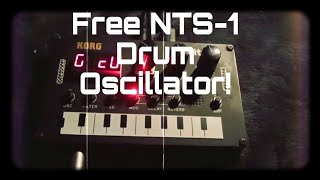 Korg NTS1 Ruismaker drum oscillator demo 2 [upl. by Netram735]