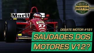 A F1 precisa dos motores V12  Debate Motor 181 [upl. by Eclud]