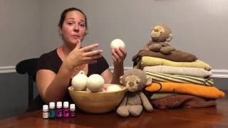 Dryer Balls and Essential Oils [upl. by Atiuqes]