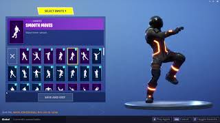 FORTNITE SMOOTH MOVES EMOTE 1 HOUR [upl. by Mohun]