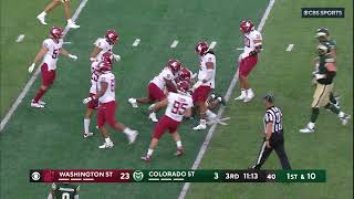 Colorado State Football Highlights vs Washington State [upl. by Terti]