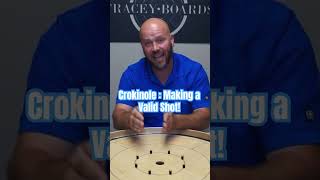 Crokinole  Making a Valid Shot [upl. by Ravel]