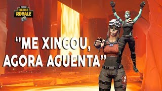 TODAS AS VEZES QUE QUASE APANHEI POR GRITAR MUITO NO FORTNITE [upl. by Ecnerwal]