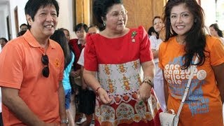 Sen Bongbong Marcos  Visit to Malacanang of the North Paoay Ilocos Norte 29Apr2013 [upl. by Melisenda]