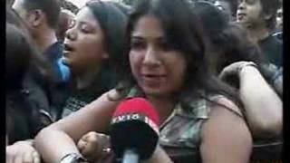 CNN IBN LIVE  IRON MAIDEN bangalore [upl. by Nauqes292]