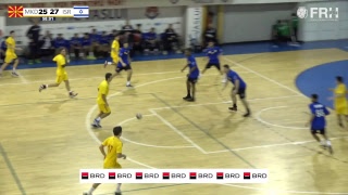 MACEDONIA vs ISRAEL  Handball Mens U18 [upl. by Jarv]