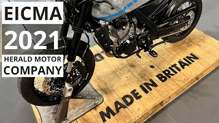 EICMA 2021 Herald Motor Company 4K [upl. by Putnam]