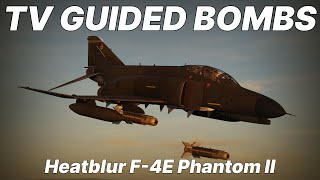 How to use TV Guided Bombs  DCS F4E Phantom II [upl. by Sulihpoeht139]