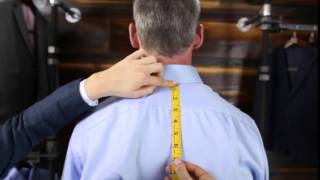 How to Measure the Back for a Custom Suit [upl. by Mcclenon499]