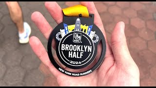 NYRR Brooklyn Half Marathon  Vlog 7 [upl. by Hnao111]