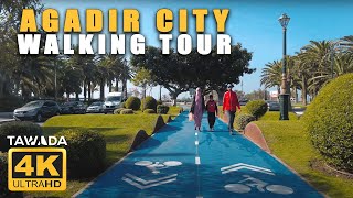 AGADIR City 4KUHD Walking tour [upl. by Yumuk]